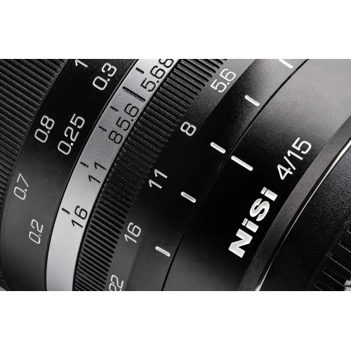 Open Box - NiSi 15mm f/4 Sunstar Super Wide Angle Full Frame ASPH Lens for Sony E Mount