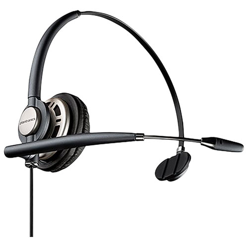 Hp Poly EncorePro HW710 On-Ear Noise Cancelling Wired Headset - Black
