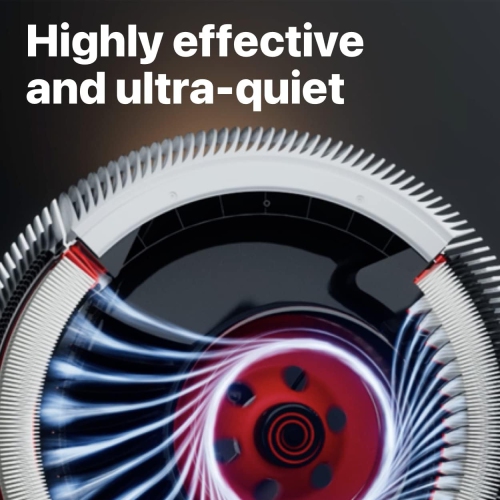 IQAir Atem X Air Purifier for Large Room in Home, Kitchen, Living Room, Office up to 1650 sq. ft. Made in Germany