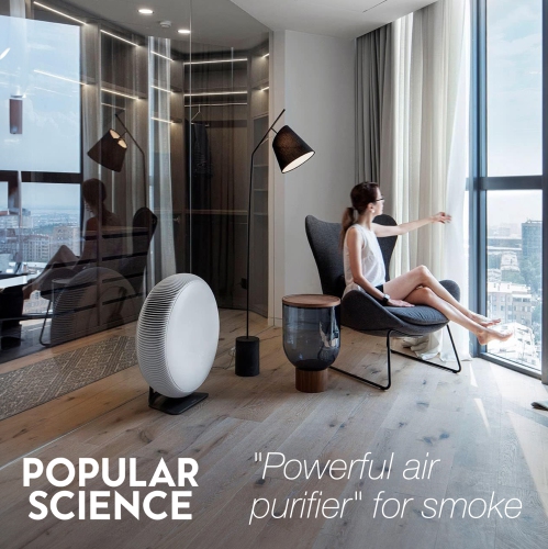 IQAir Atem X Air Purifier for Large Room in Home, Kitchen, Living Room, Office up to 1650 sq. ft. Made in Germany