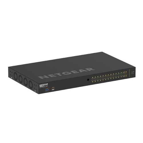 Netgear AV Line M4250 24-Port Gigabit PoE+ Compliant Managed Network Switch -