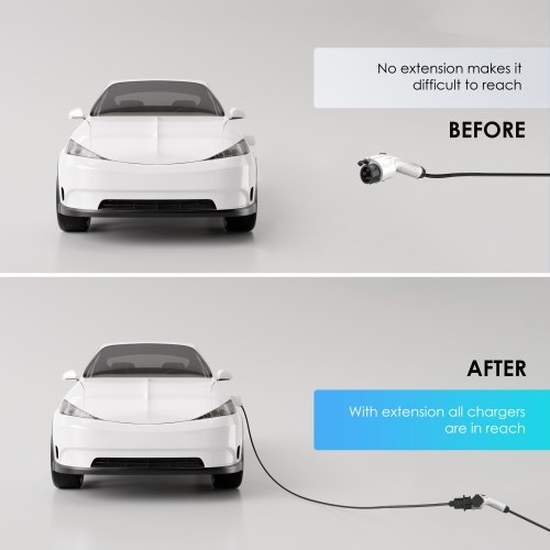 Câble de rallonge 32 A J1772 de Rexing