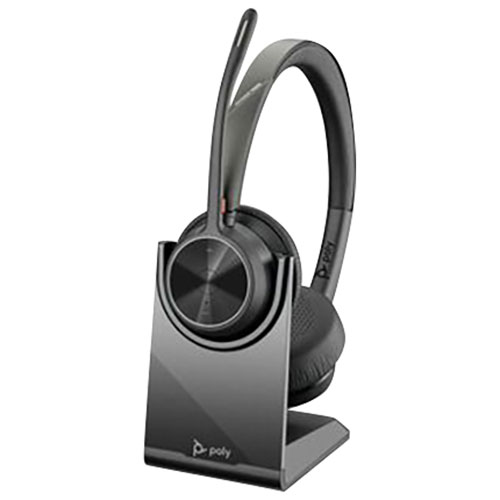 Casque d'écoute Bluetooth Poly Voyager 4320 UC de HP - Noir