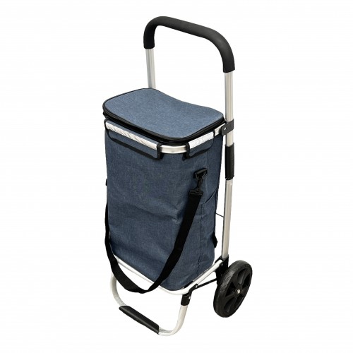 Outdoor Camping Folding Trolley Portable Shopping Cart Grocery