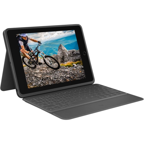 Étui-clavier folio robuste de Logitech pour iPad 7/8/9th de 10,2 po