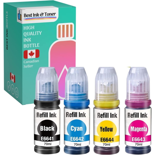 Bestink Compatible Ink Bottle Replacements for 664 T664 T664