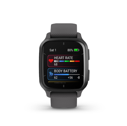 Open Box - Garmin Venu Sq 2 GPS Smartwatch 40mm Fiber-reinforced polymer - Slate