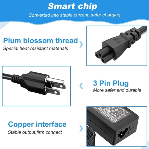 USB C Laptop Charger 65W/Lenovo Thinkpad Charger Apply to Thinkpad t480,Lenovo Yoga Chromebook,Lenovo Yoga C930-13,Yoga