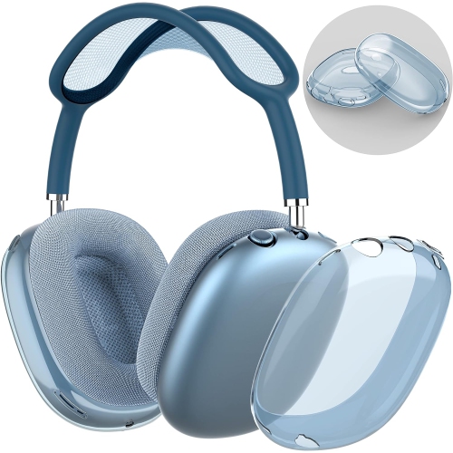 Étui transparent pour étui pour AirPods Max couvre-oreilles