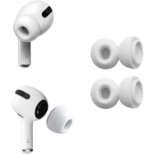 Embouts d'oreilles compatibles avec l'embout AirPods Pro, embouts de  rechange en silicone Perfect 4 PCS (M)