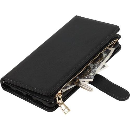 Étui pour femmes avec dragonne pour Pixel 6a de Google, étui portefeuille Pixel 6a de Google avec porte-carte