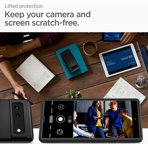 Thin Fit Designed for Google Pixel 6 Case - Black