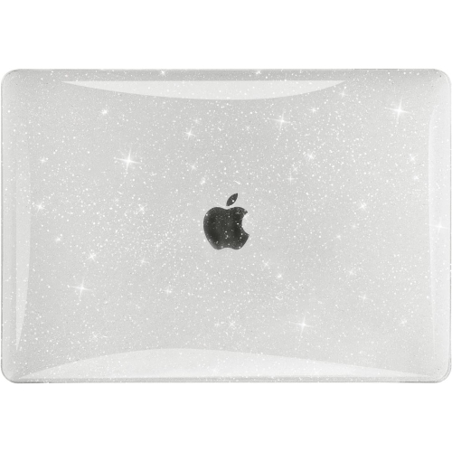 Silver Glitter MacBook Case