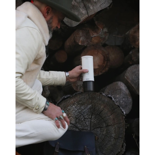 Machine à espresso électrique portative Nano d'Outin, 3 min chauffage rapide, Mini petit, cadeau de Noël, cafetière, capsule NS et café moulu pour le