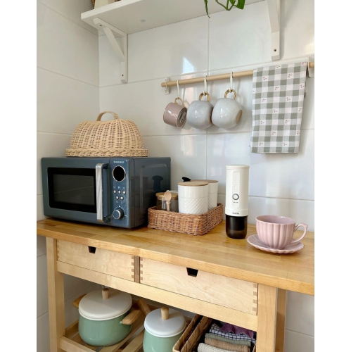 Machine à espresso électrique portative Nano d'Outin, 3 min chauffage rapide, Mini petit, cadeau de Noël, cafetière, capsule NS et café moulu pour le