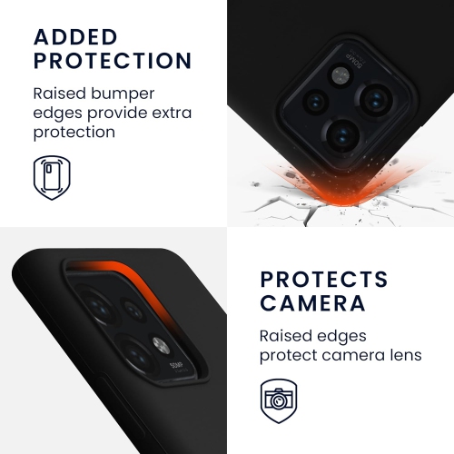 Case Compatible with Motorola Edge 40 Pro/Edge+ Case - TPU Silicone Phone Cover with Soft Finish -