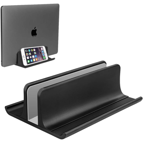 This Vertical MacBook Pro Dock Is the Ultimate Desk Organizer