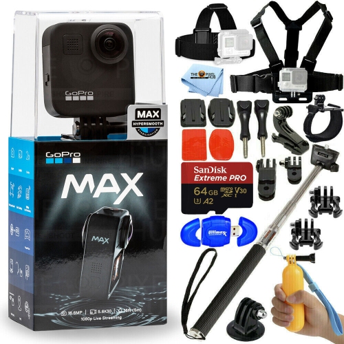 Caméra d'action GoPro MAX 360° (étanche et avec stabilisation)