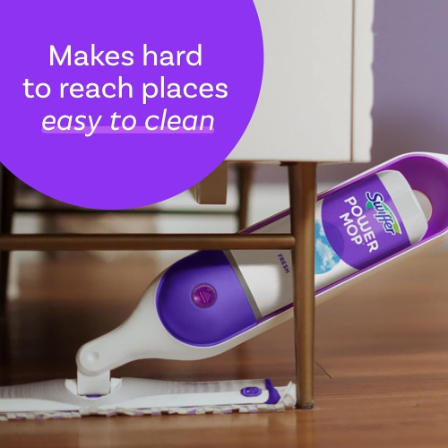Swiffer PowerMop Multi-Surface Mop Kit for Floor Cleaning