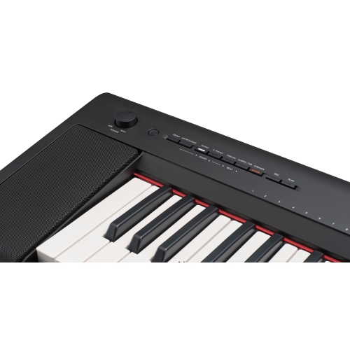 Piano numérique à 61 touches Piaggero NP-15 de Yamaha avec adaptateur - Noir
