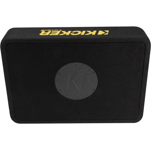 Kicker 50TCWC102 CompC 10-inch Sub in Thin Profile Enclosure, 2-Ohm, RoHS Compliant