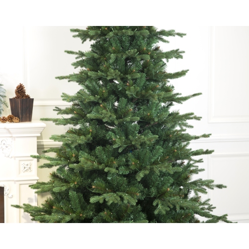 Sapin de Noël artificiel Balsam européen de 7 pi Holiday Stuff non illuminé