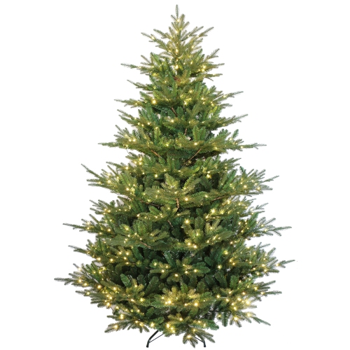 Holiday Stuff 7' Rocky Mountain Fir Christmas Tree pre-lit with LED lights