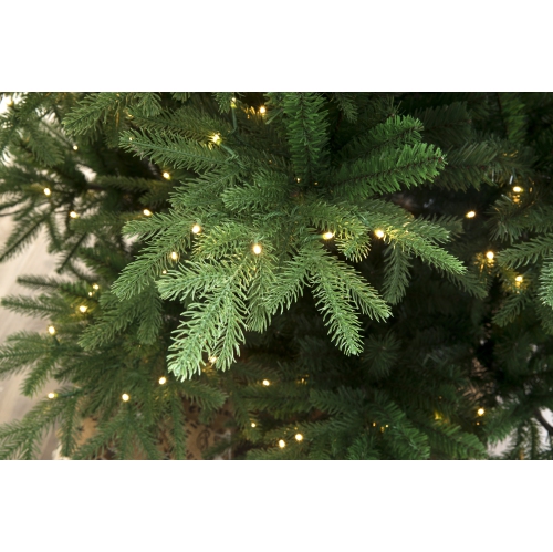 Holiday Stuff 7' Rocky Mountain Fir Christmas Tree pre-lit with LED lights