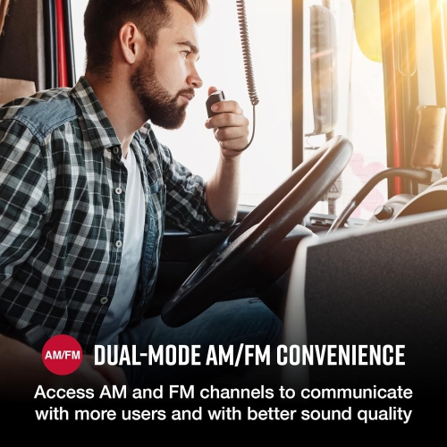 Cobra 29 LTD Professional CB Radio - Easy to Operate Emergency Radio, Instant Channel 9, 4-Watt Output, Full 40 Channels, Adjustable Receiver and SWR