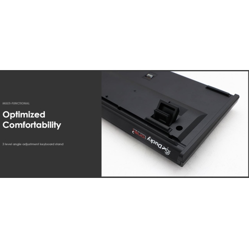 Ducky ONE 2 Phantom - RGB - Black - Cherry MX Red - Full Size