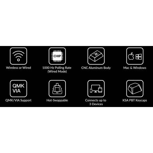 Keychron Q2 Pro Hotswap Mechanical Keyboard - RGB - Aluminum Frame - Silver Grey - Wireless - with Knob - K Pro Brown - SF - Windows Mac OS