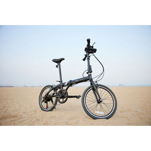 GoPowerBike GoAir Foldable Lightweight Electric City Bike (300W Motor /Up to 24km Battery Range /25km/h Top Speed) - Exclusive Retail Partner