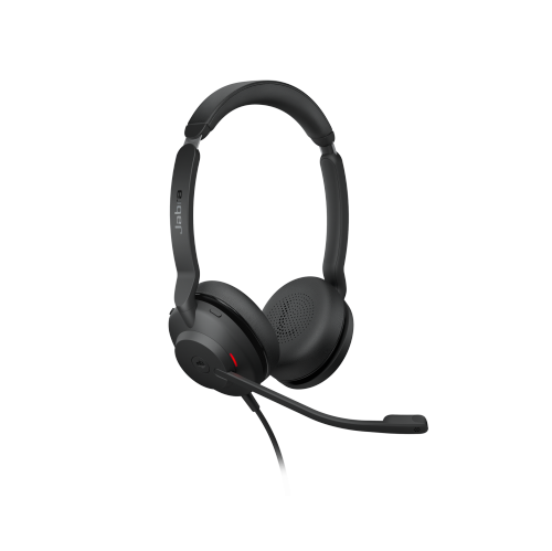 Jabra Evolve2 30 SE On-Ear Sound Isolating Headset with Mic - Black