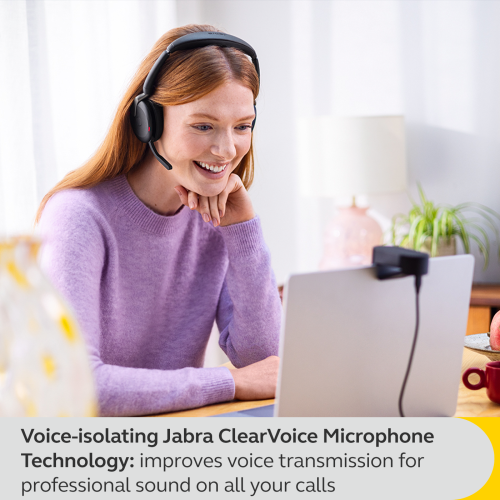Jabra Evolve2 65 Flex – USB-A UC stéréo