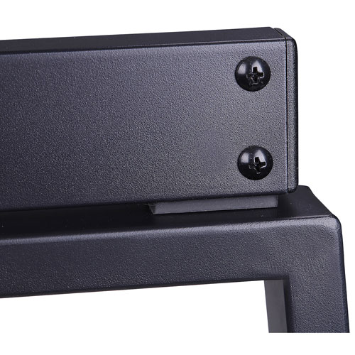 Rocelco FSM Floor Stand with Casters - Black