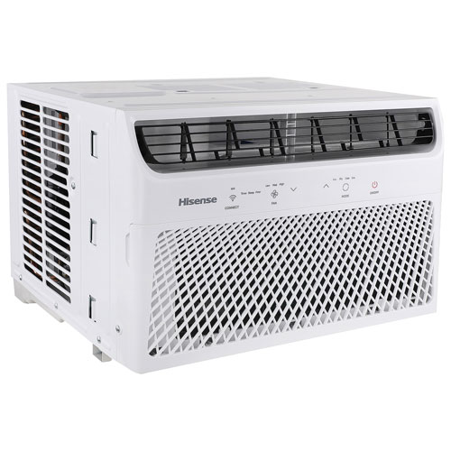 Hisense Smart 4-in-1 Window Air Conditioner with Wi-Fi - 10000 BTU - White