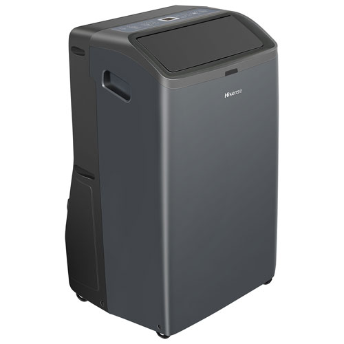 Climatiseur portatif intelligent 3-en-1 avec trousse d'installation pour fenêtre à battant de Hisense - 13500 BTU - Exclusivité Best Buy