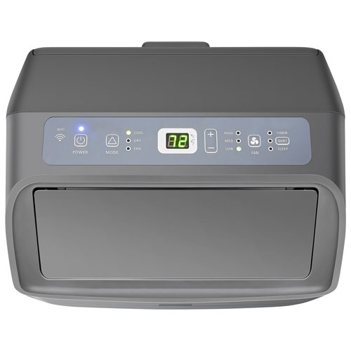 Climatiseur portatif intelligent 3-en-1 avec trousse d'installation pour fenêtre à battant de Hisense - 13500 BTU - Exclusivité Best Buy