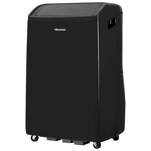 Hisense Smart 3-in-1 Portable Inverter Air Conditioner with Wi-Fi & Dual Hose - 12400 BTU - Black