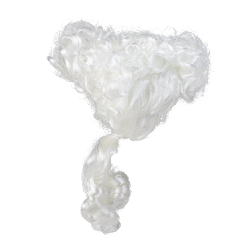 8" Mrs. Santa Claus Curly Christmas Wig Women Costume Accessory - One Size