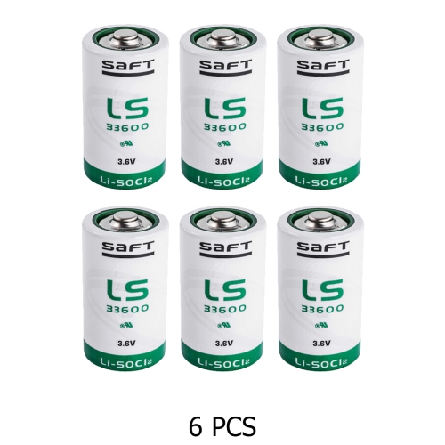 Piles au lithium 17000&nbsp;mAh D de LS33600 3,6 V de Saft