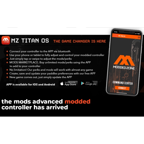 Nakumaki Smart anti Recoil Rapid Fire Controller compatible avec PS5 Custom Modded Controller tous les jeux de tir et plus encore