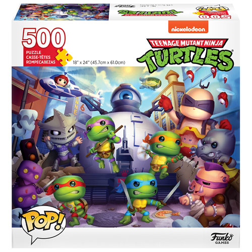 Casse-tête Pop! Teenage Mutant Ninja Turtles de Funko - 500 morceaux