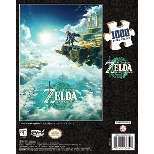 Casse-tête The Legend of Zelda: Tears of the Kingdom de USAopoly - 1000 morceaux
