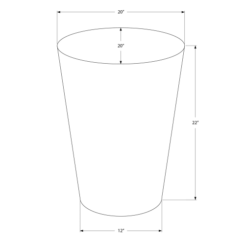 Monarch Specialties I 3925 - Accent Table, Drum, Side, End, Nightstand, Lamp, Living Room, Bedroom, Chrome Metal, Contemporary, Modern