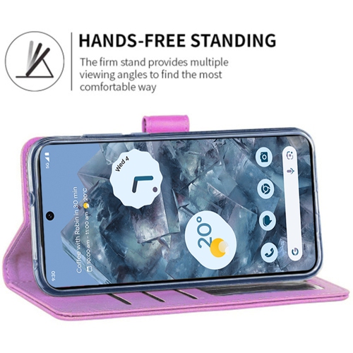 XCRS Folio Magnetic Wallet Cover, PU Leather Pouch with Card Slot and Stand Case for Google Pixel 8 2023
