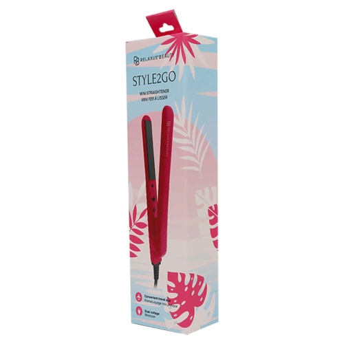 Relaxus Mini Flat Iron Style2Go Viva Magenta