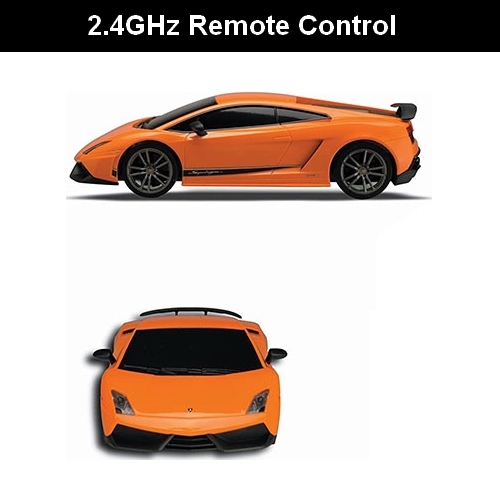 Lamborghini LP570-4 avec télécommande Tradeopia 2,4&nbsp;GHz - échelle 1:24 et fonction complète