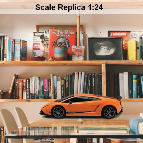 Lamborghini LP570-4 avec télécommande Tradeopia 2,4&nbsp;GHz - échelle 1:24 et fonction complète