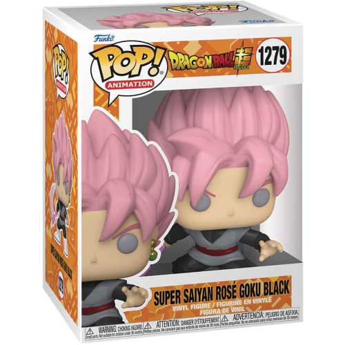 POP  Animation Dragonball Super 3.75 Inch Action Figure - Super Saiyan Rose Goku #1279 In Black